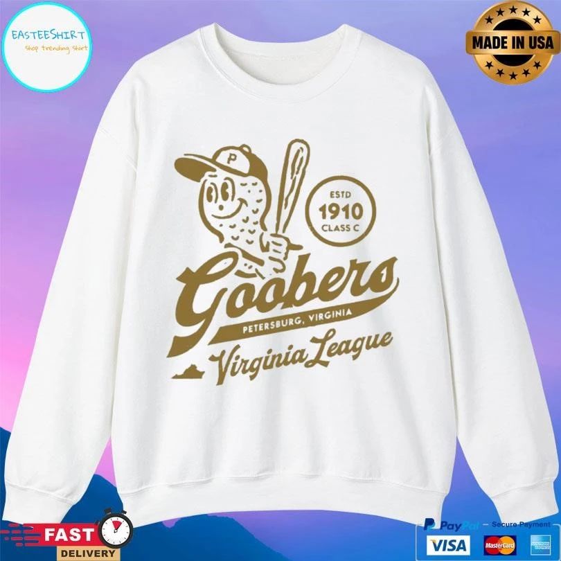 Goobers Petersburg Virginia Virginia League Estd 1910 Class C T-shirts
