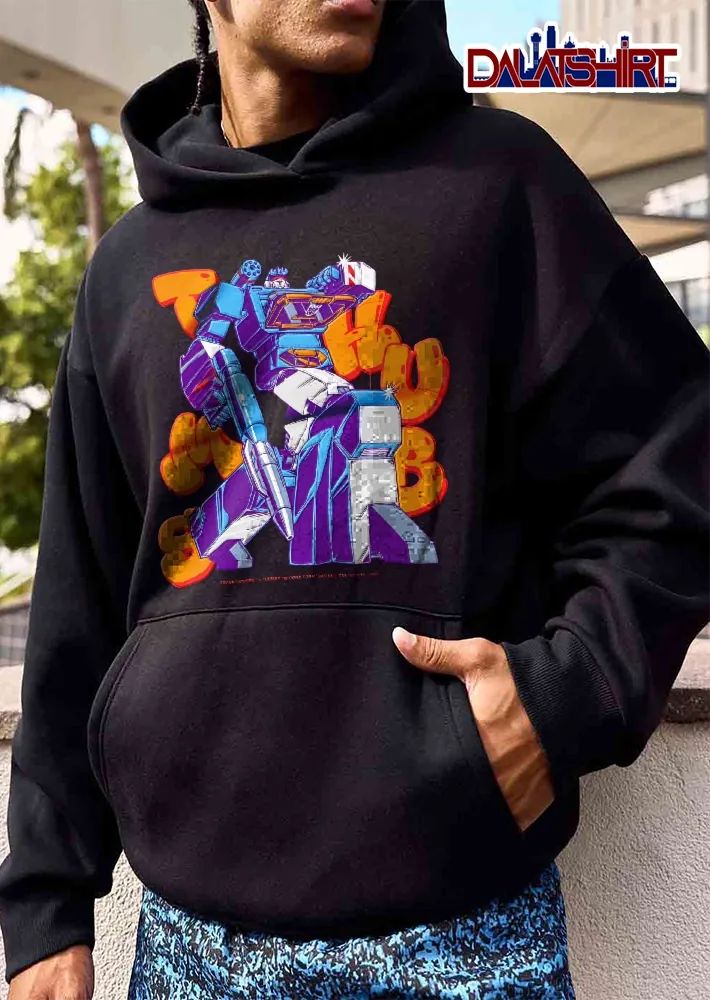 Transformers Second Form Official Collection Thumbs 2020 Soundwave Robot Graffiti Art shirt