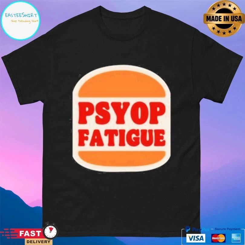 Spiritual Lock PSYOP Fatigue Burger T-shirts