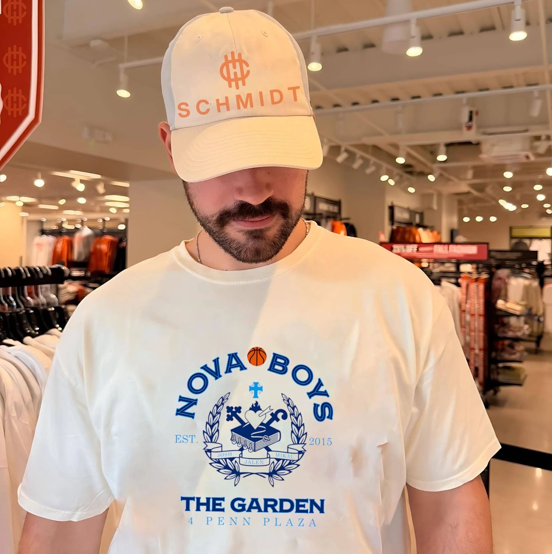 Nova Boys Collegiate Josh Jalen Mikal The Garden 4 Penn Plaza shirt