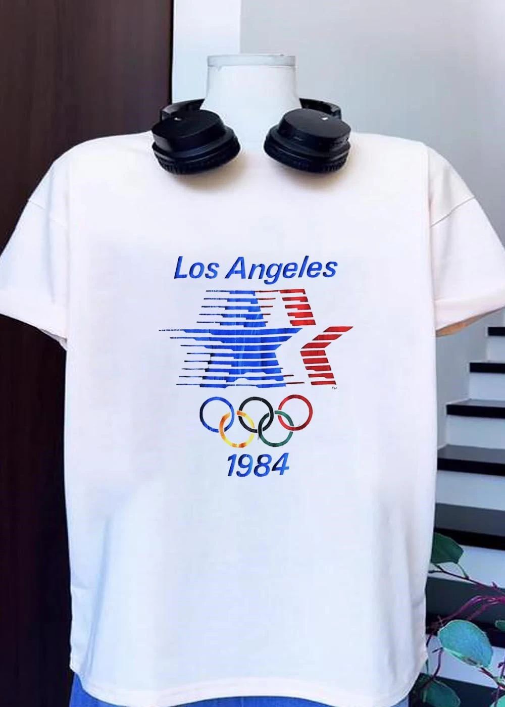 TM Los Angeles 1984 Olympic Games Star Graphic T-Shirt