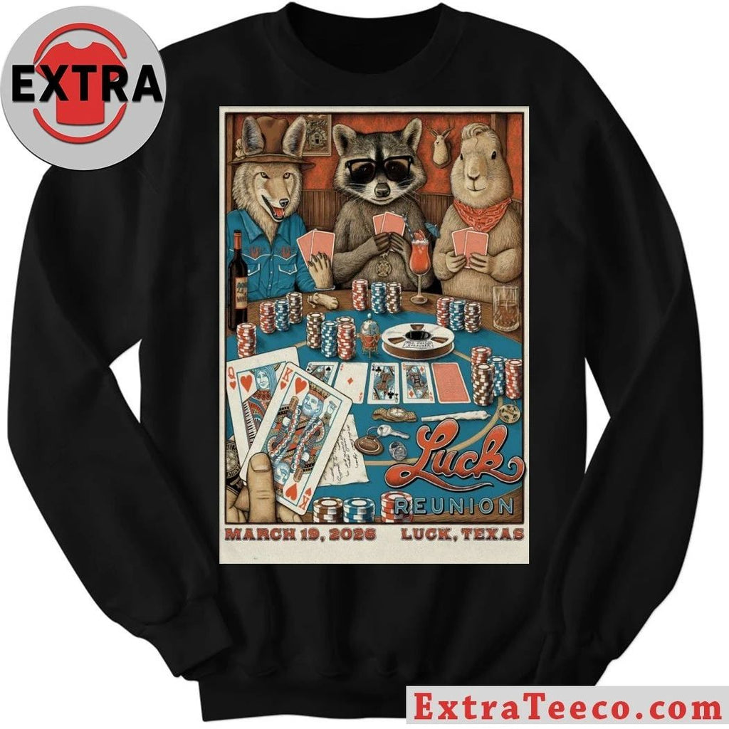 Original Luck Reunion Luck TX 3 19 2026 Poster Shirt
