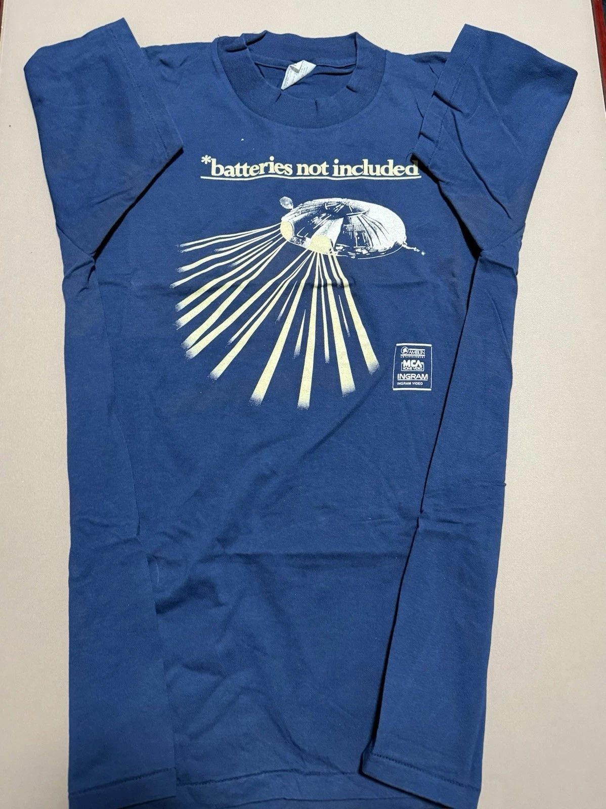 Ingram - Promo Large T-Shirt - Batteries not included - Blue Shirt - L