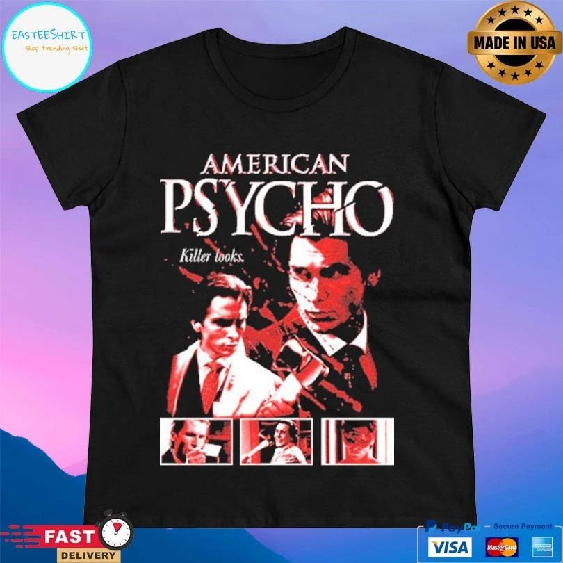 American Psycho Killer Looks That’s Bone T-shirts