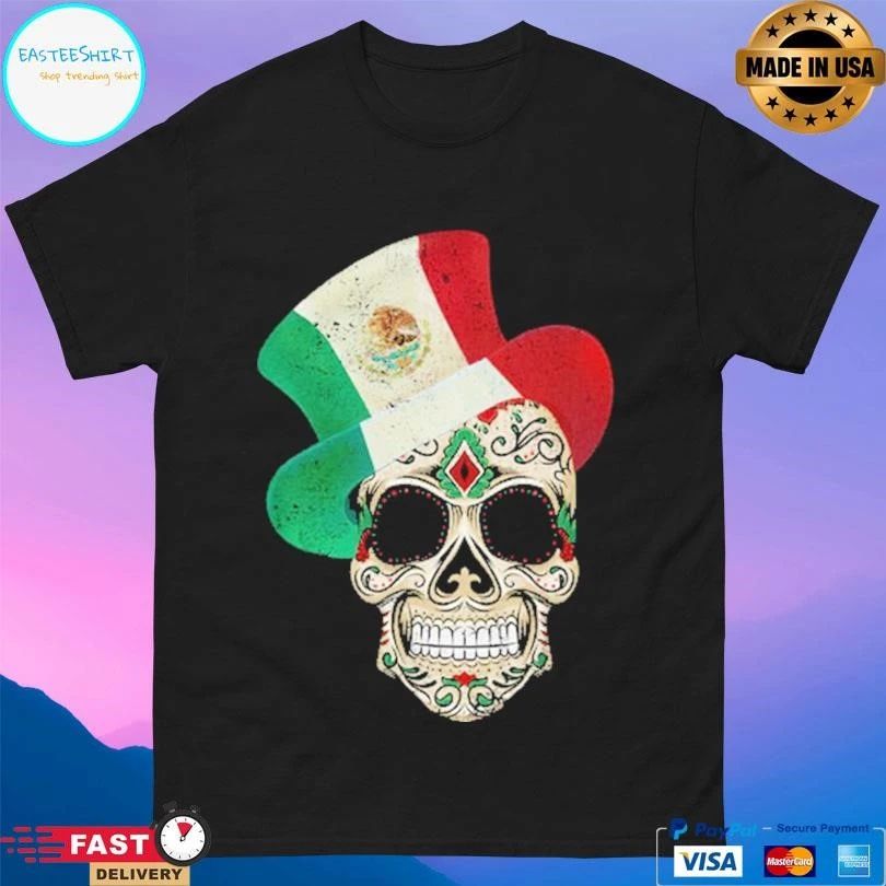 Premium El Muerto Is Mexcellente Skull T-shirts