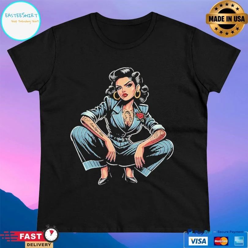 Bonita Pero Loca Pinup T-shirts