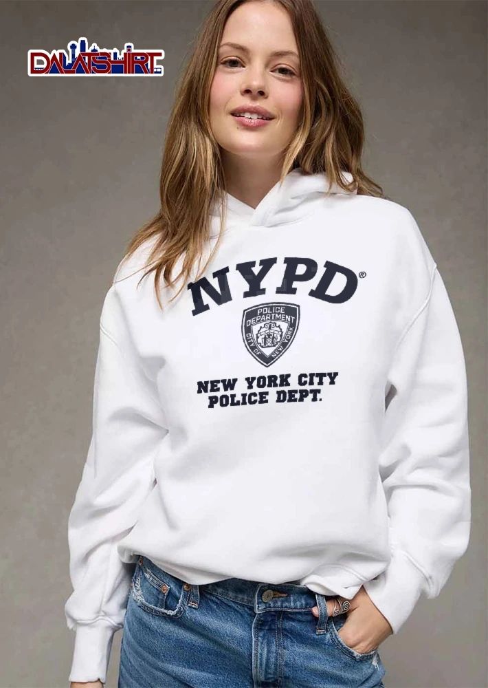Nypd New York City Police Dept Shield Badge Logo Distressed shirt
