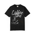 Coffee Time T-Shirt — Retro Script Coffee Cup Tee for Coffee Lovers