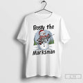 Premium Frosty The Marksman Snowman With Gun Christmas Christmas T Shirts