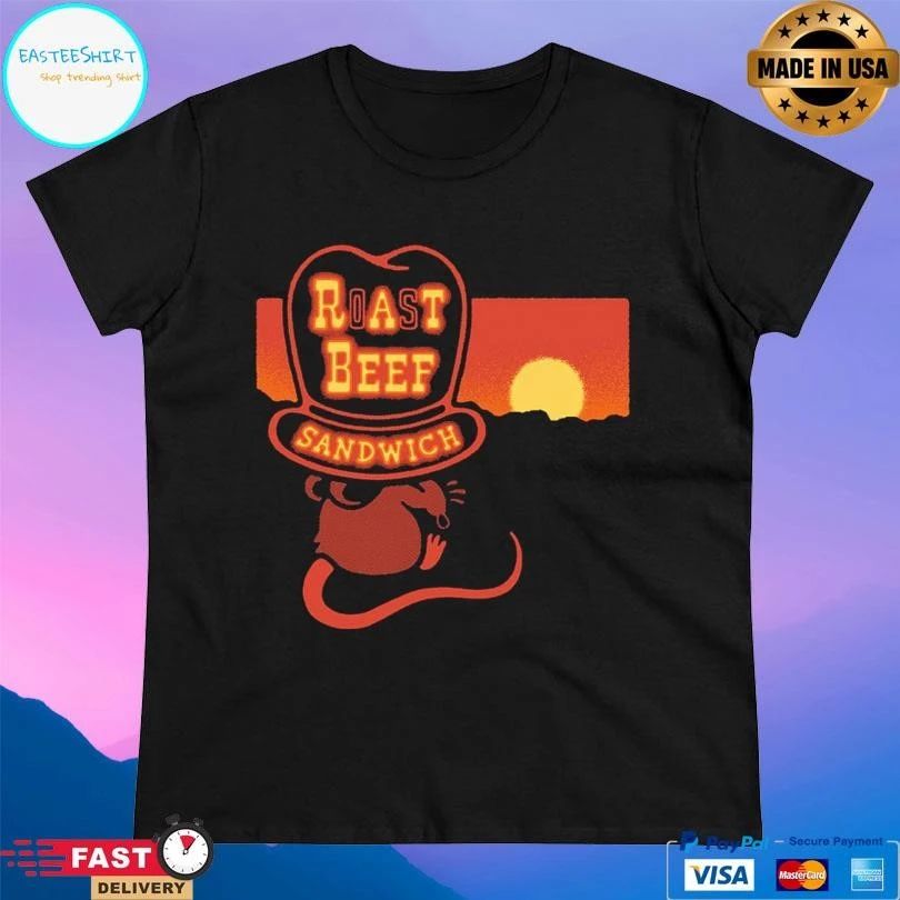 Rat Roast Beef Sandwich Drew Wise T-shirts