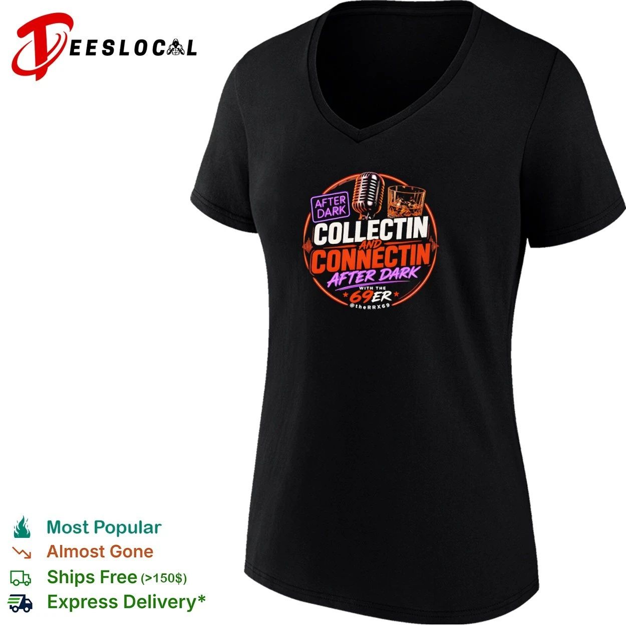 After Dark Collectin and Connectin After Dark with the 69er T-shirt