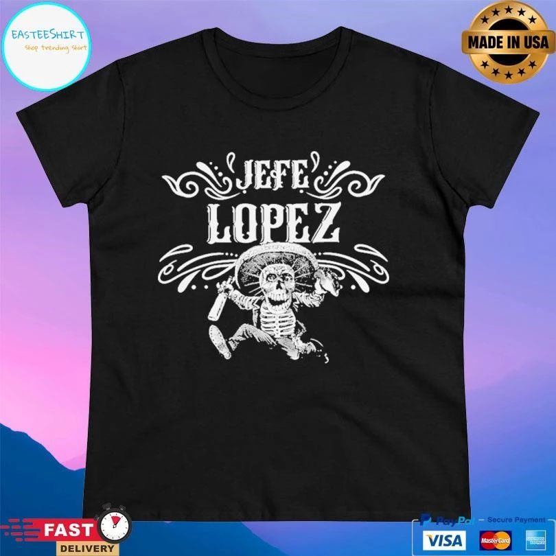 Jefe Lopez Skeleton T-shirts