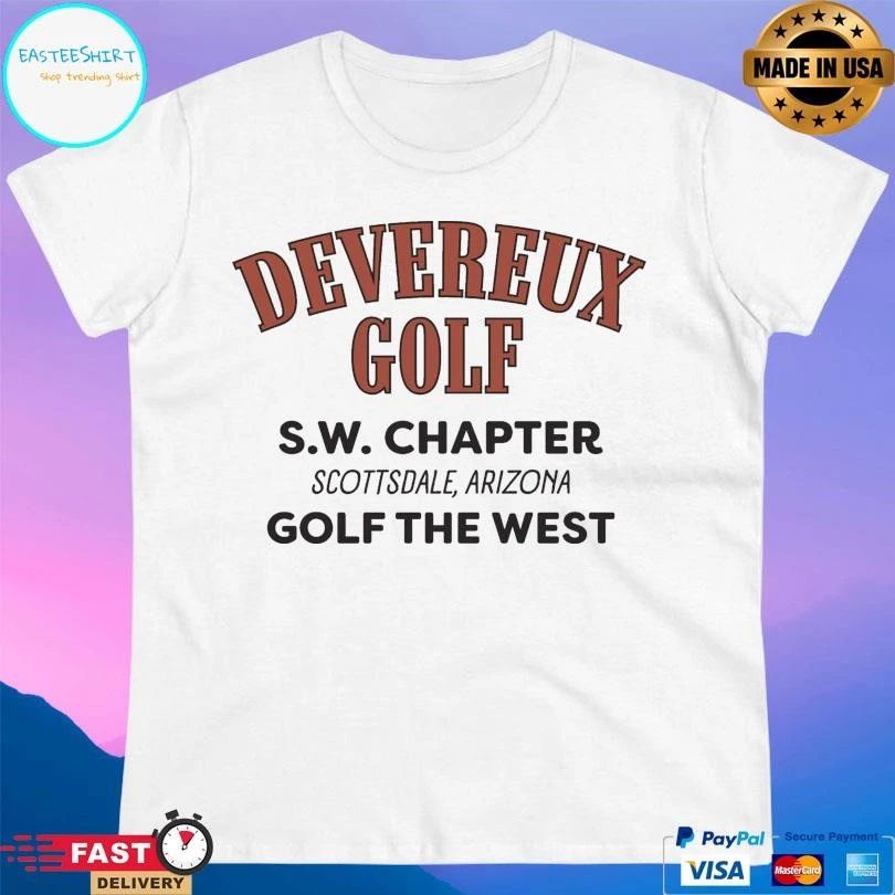 Devereux Golf S W Chapter Scottsdale Arizona Golf The West T-shirts