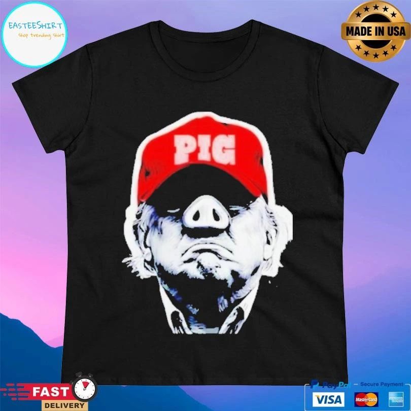 Donald Trump Pig Donnie The Liar In Chief Exposed Funny T-shirts