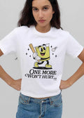 One More Wont Hurt Lies Cartoon Cup Swinging Baseball Bat shirt