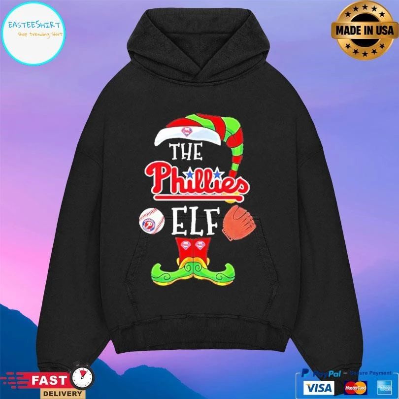The Philadelphia Phillies Christmas Elf 2025 T-shirts