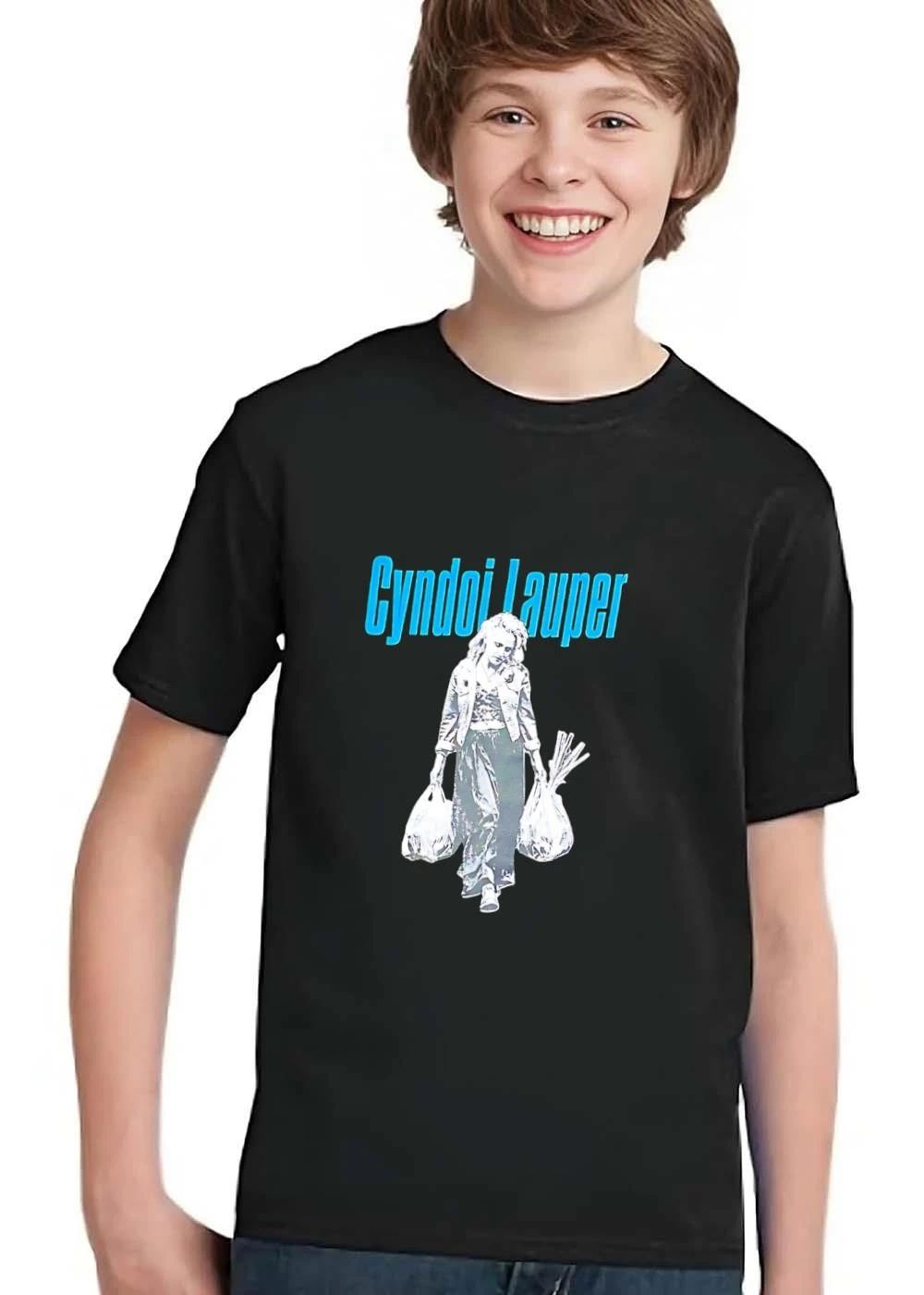 Cyndi Lauper Bootleg Woman Carrying Grocery Bags Vegetables shirt