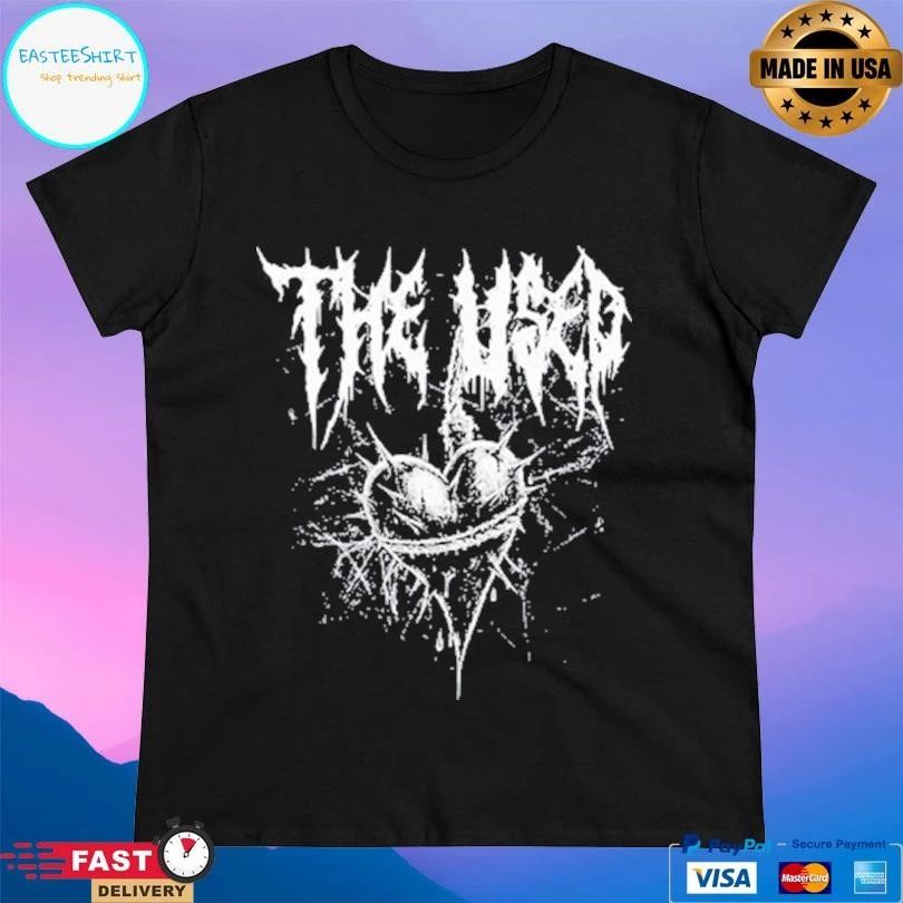 The Used Spiked Heart T-shirts