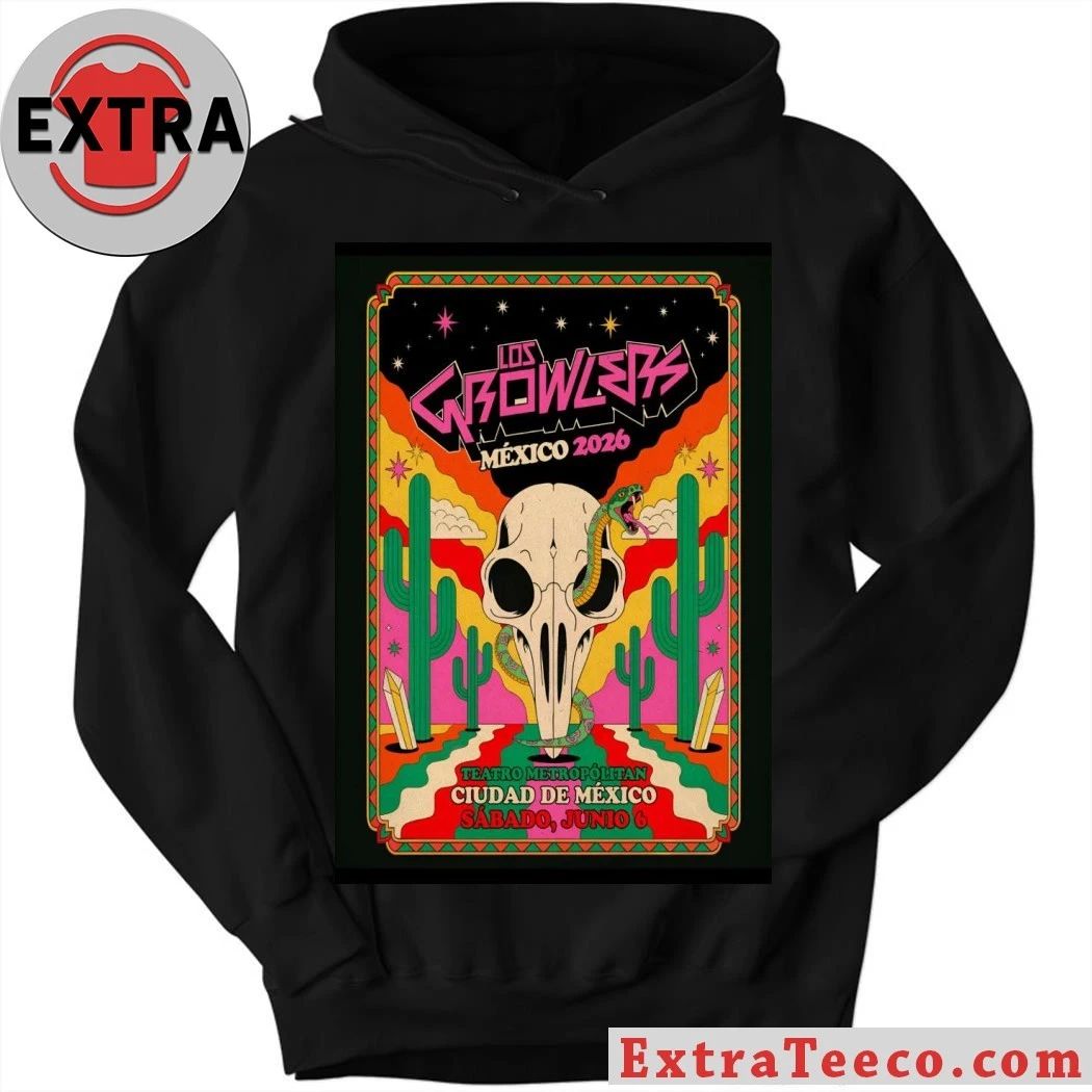 Los Growlers Mexico City June 6 2026 Poster Shirt