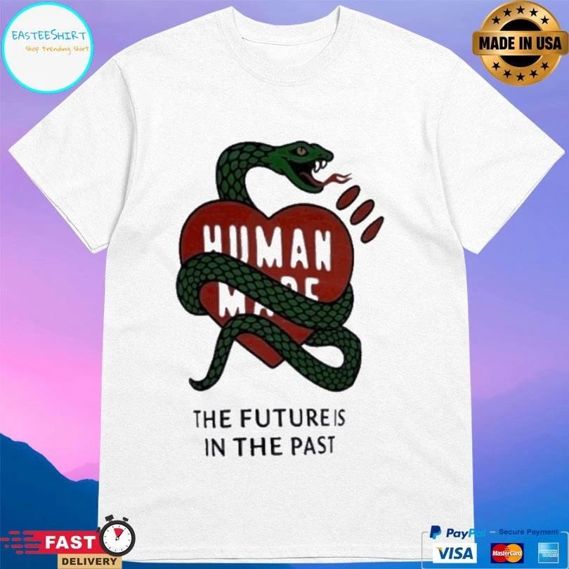 Snake Human Made The Futures Is In The Past T-shirts