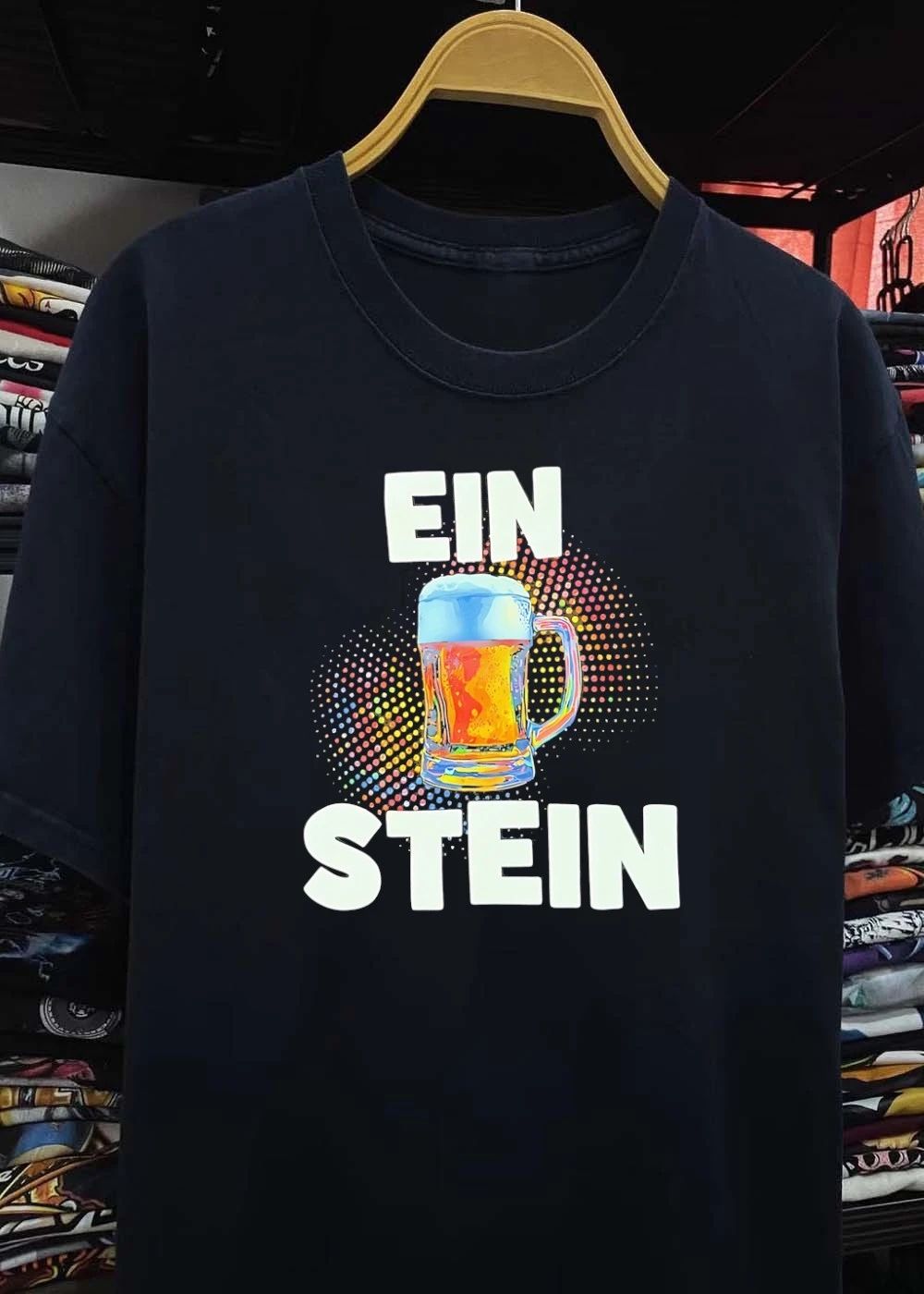 Funny German Beer Pun Ein Stein Glass Gift shirt