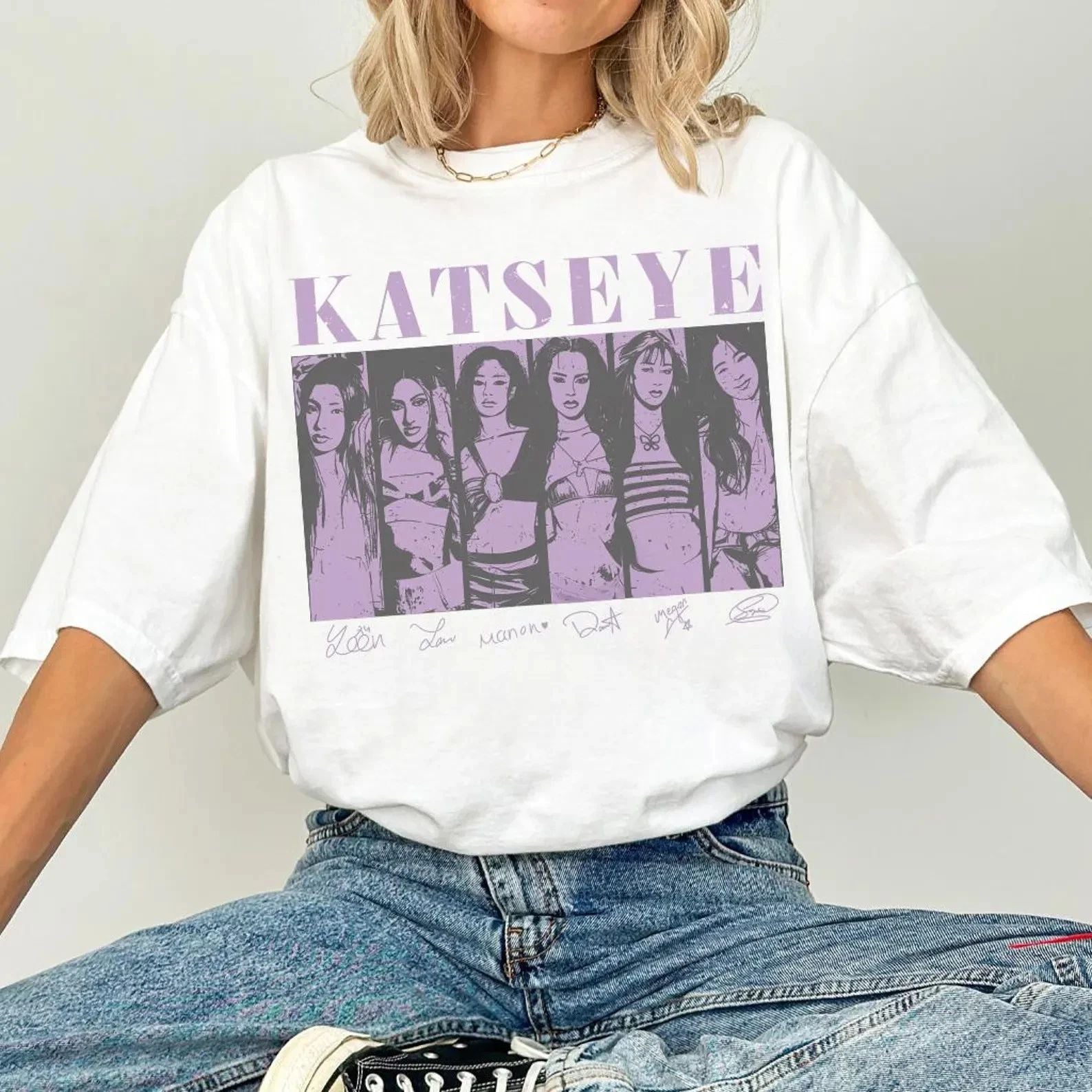 Y2K Pop Girl Music Graphic Tee Soft Cute Aesthetic Fan Shirt