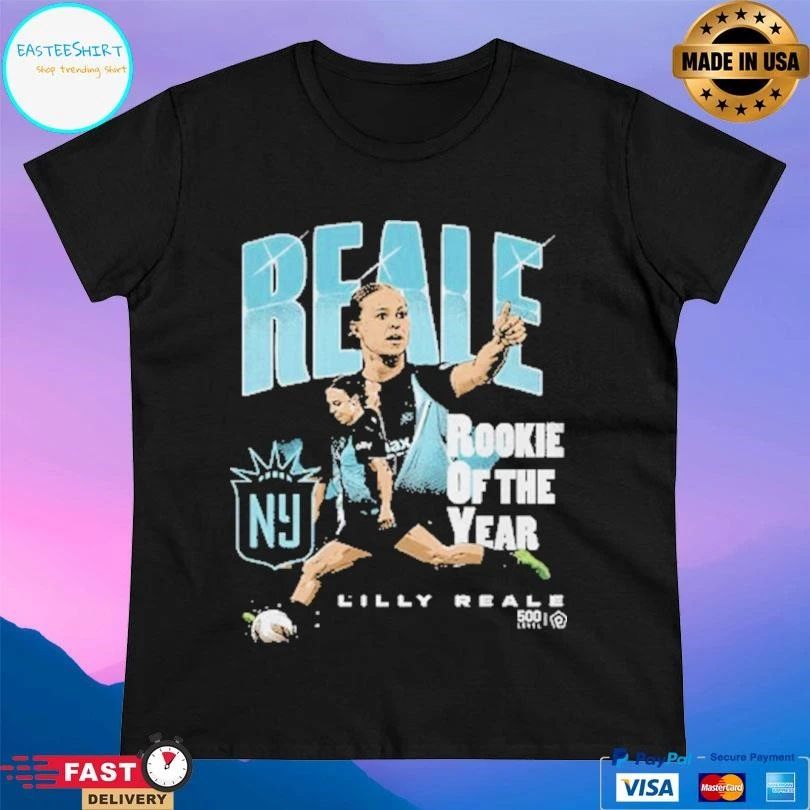 Lilly Reale Gotham FC 2026 Rookie Of The Year T-shirts