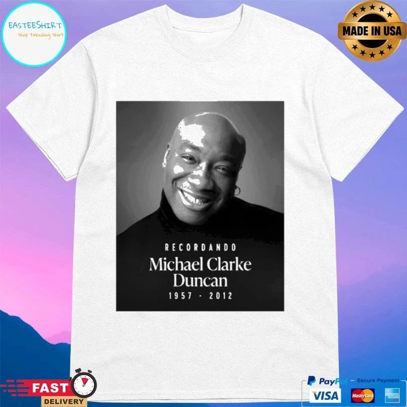 Recordando Michael Clarke Duncan 1957 2012 T-shirts