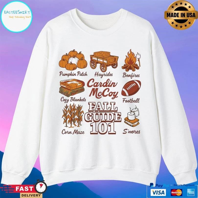 Cardin Mccoy Fall Guide 101 T-shirts