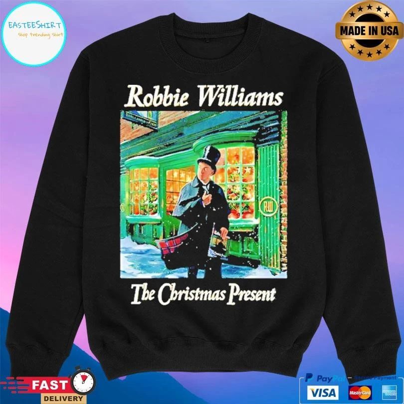Robbie Williams The Christmas Present 2025 T-shirts