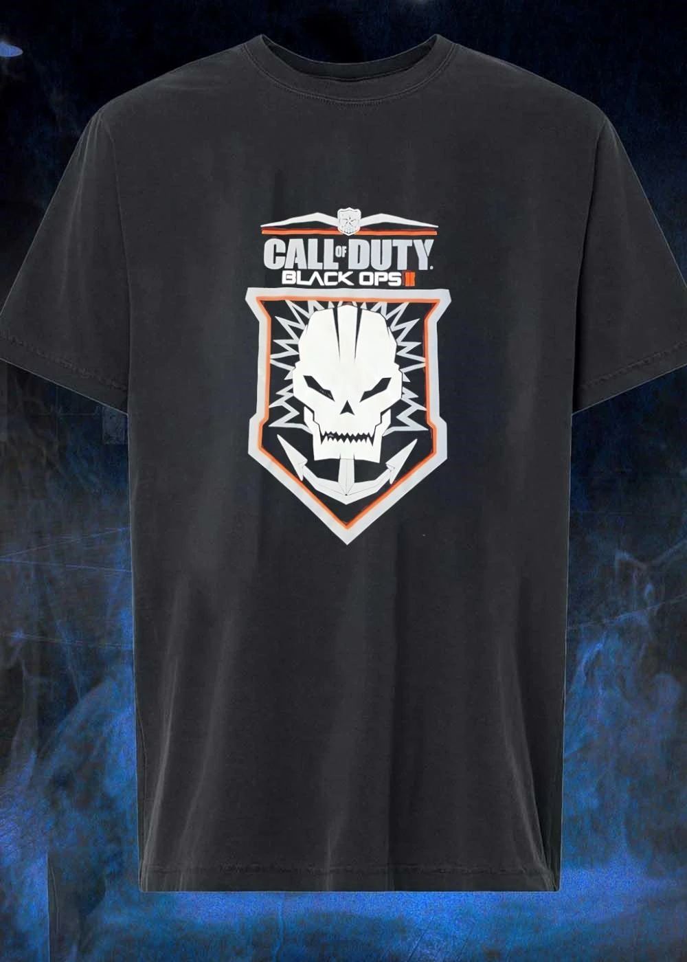 Call of Duty Black Ops II Shield Anchor Skull Logo T-Shirt