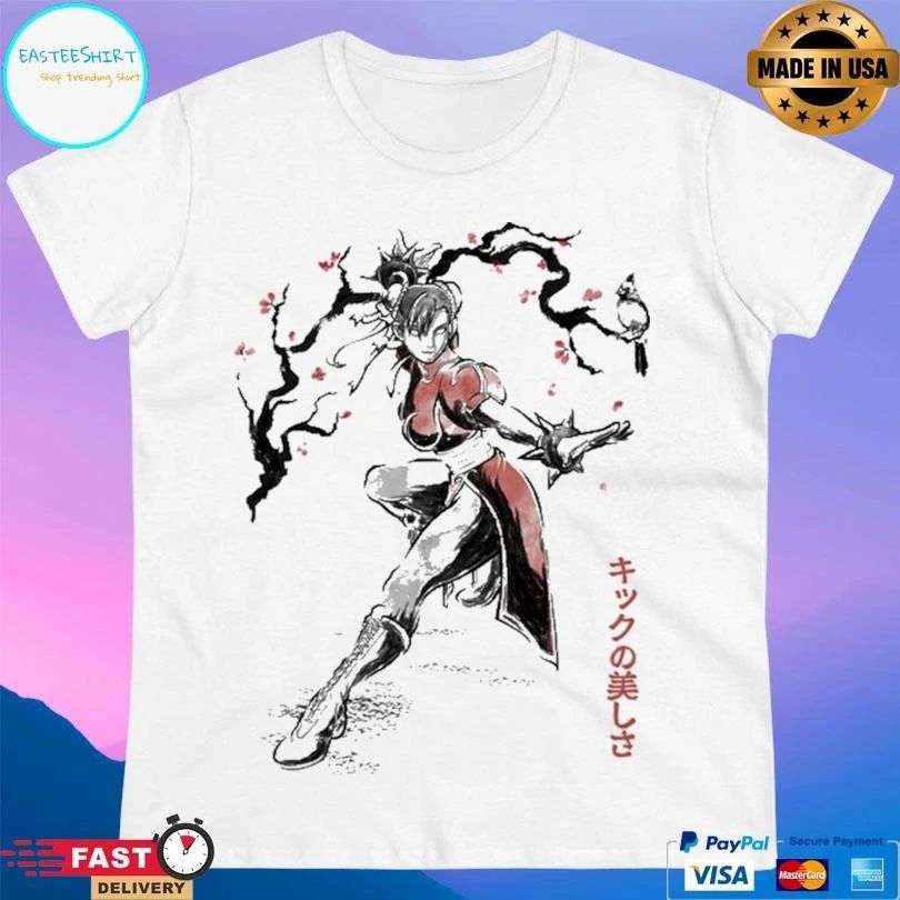 The Kicking Beauty Sumi-e T-shirts