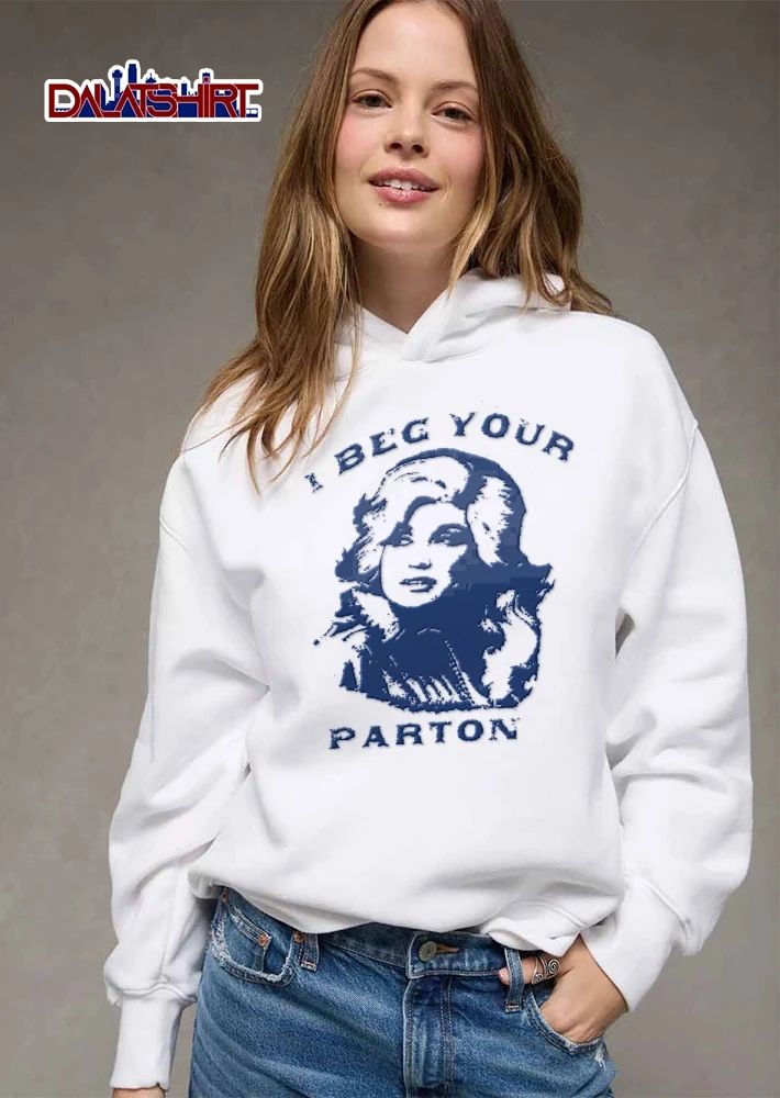 I Beg Your Parton Dolly Country Singer Distressed Halftone Portrait shirt