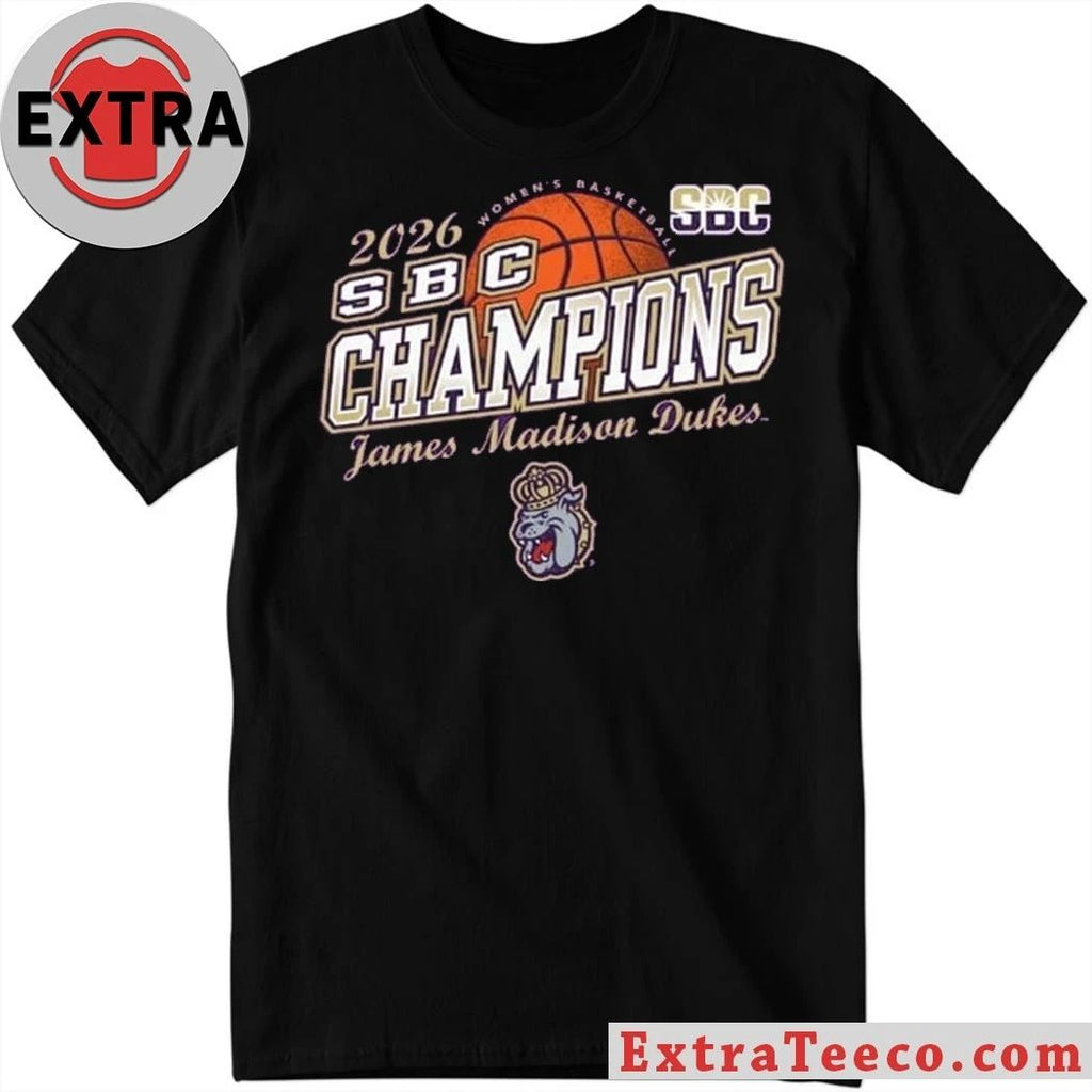 James Madison Dukes 2026 Sun Belt Women’s Basketball Conference Tournament Logo Shirt
