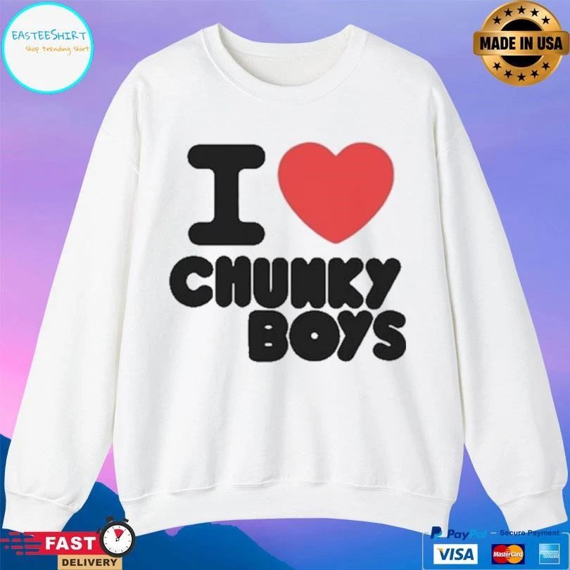 I Love Chunky Boys Masterbeef T-shirts