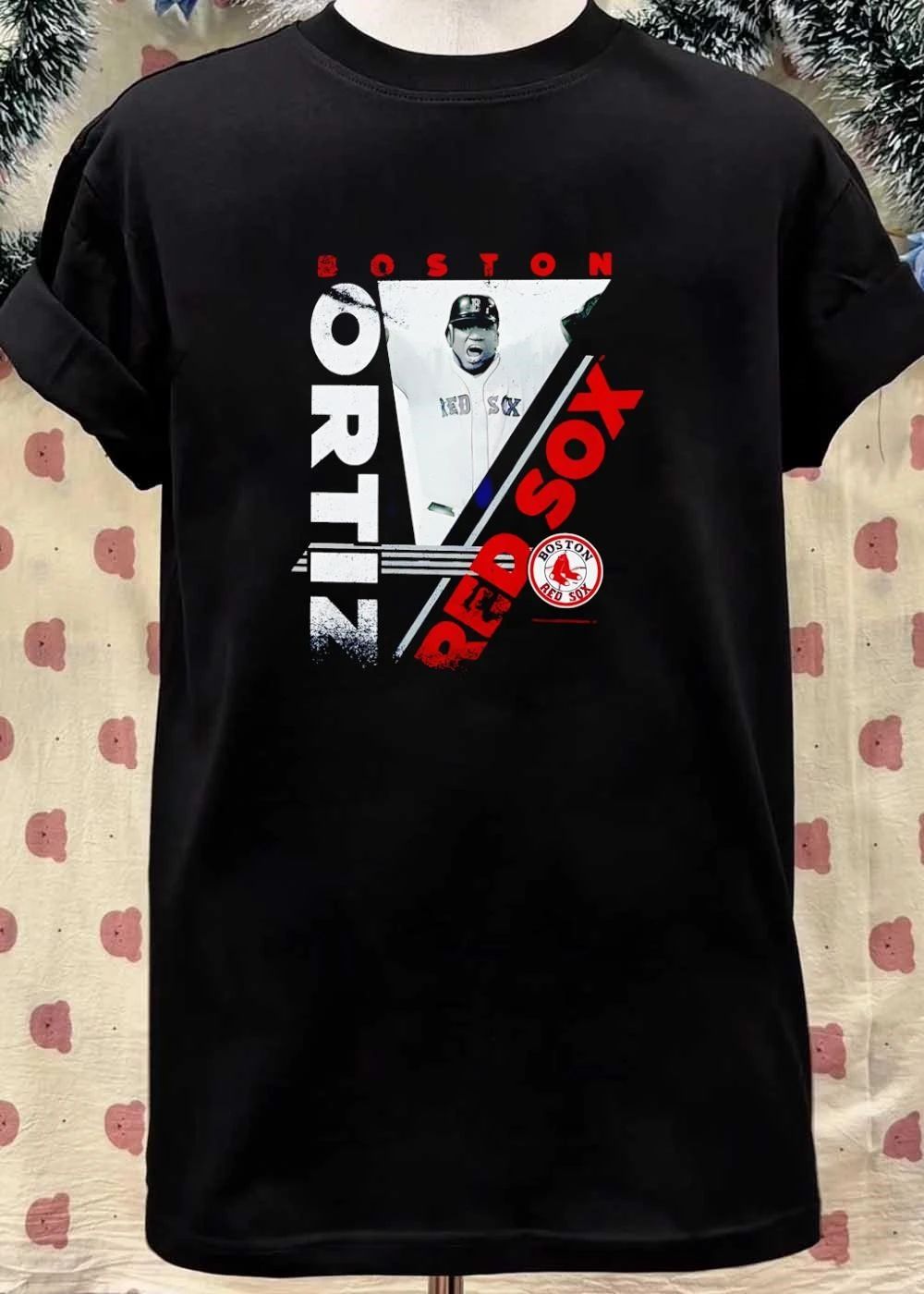 Boston Red Sox David Ortiz Celebrating Men’s shirt