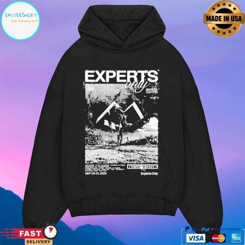 Experts Only Festival Festival New York 2025 T-shirts
