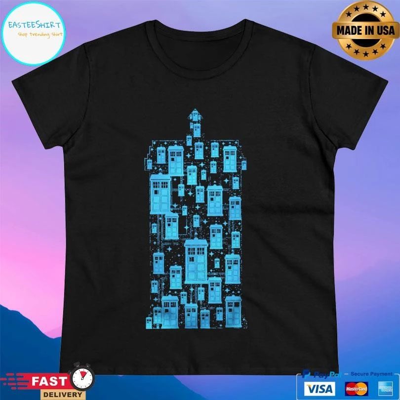 Tardis Time Machine Sachpica T-shirts