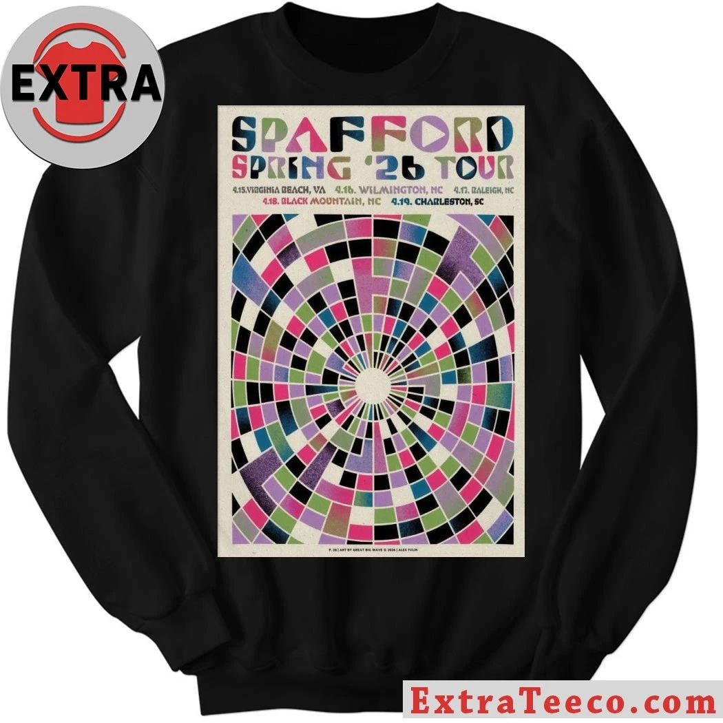 Spafford Spring Tour 2026 Poster Shirt