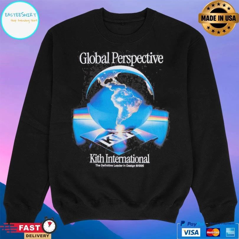Global Perspective Kith International The Definitive Leader In Design 1996 T-shirts