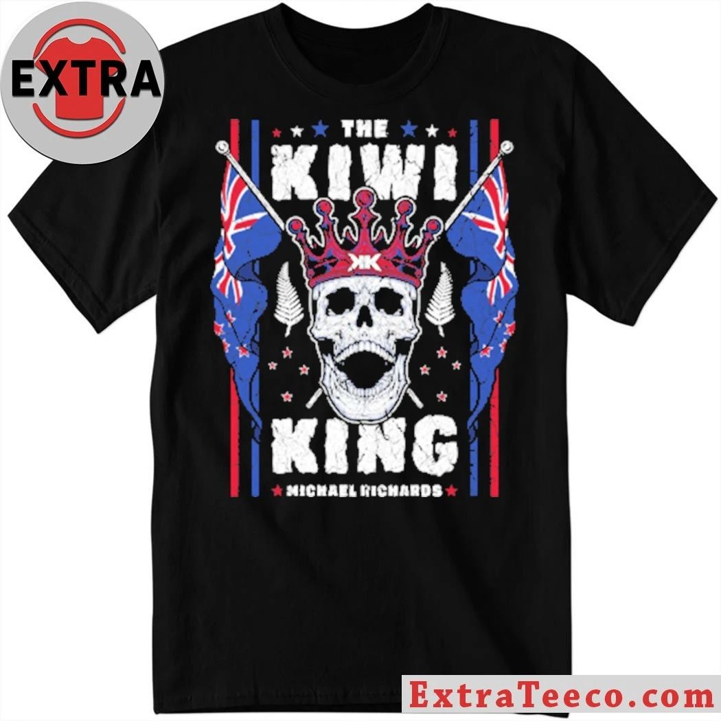 Original The Kiwi King Michael Richards Skull T-Shirt