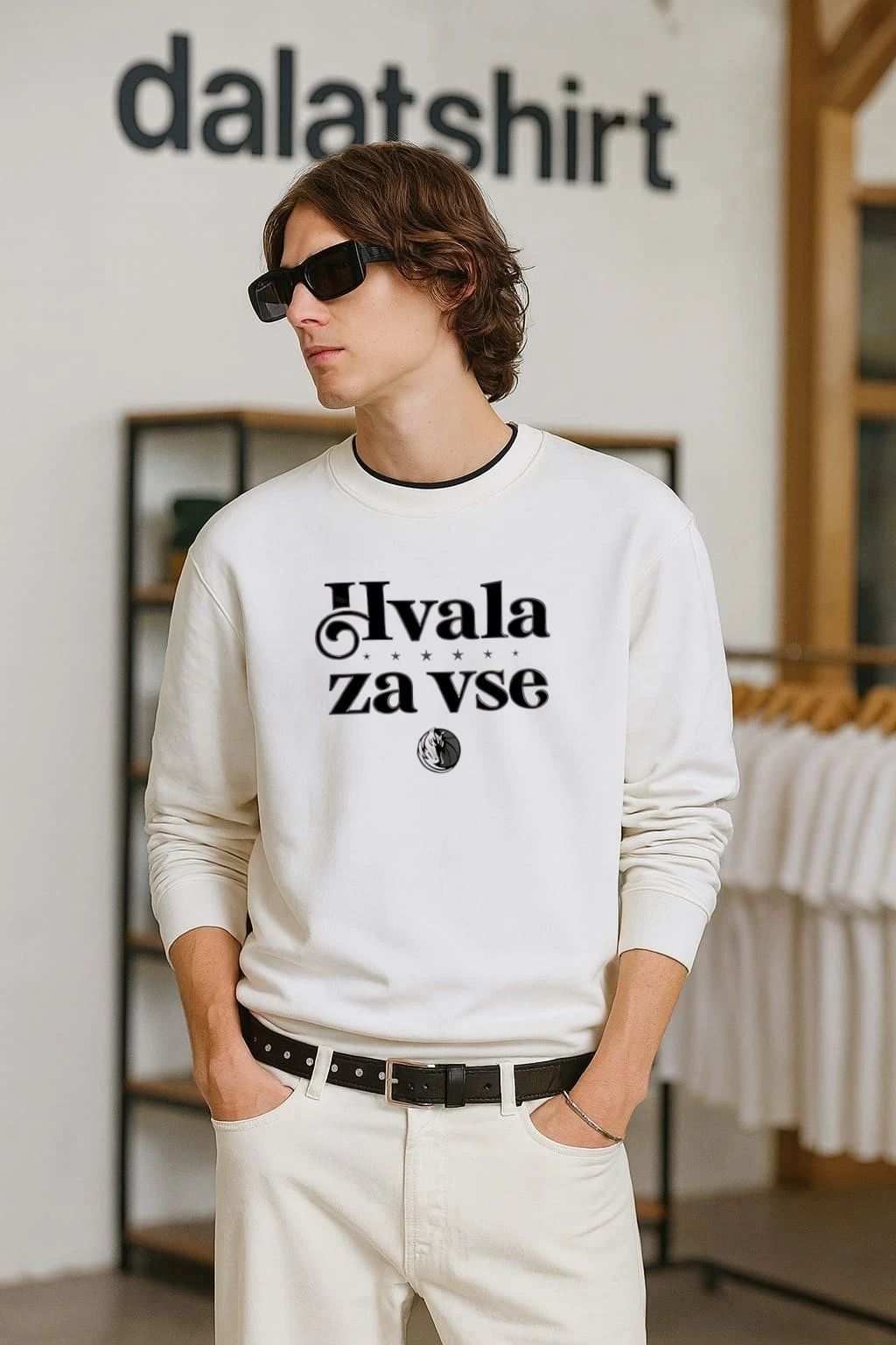 Dallas Mavericks hvala za vse logo shirt