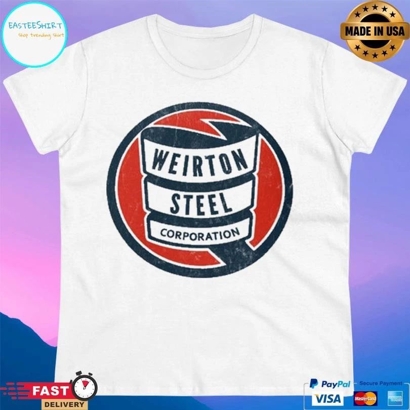 Weirton Steel Corporation Logo T-shirts