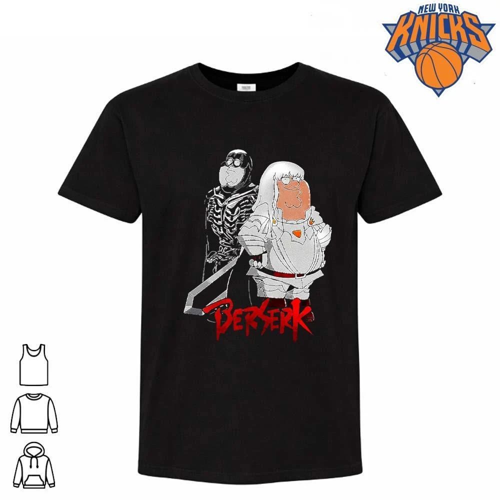 Peter Griffin as Griffith and Peter Griffin as Guts Berserk Family Guy Parody Shirt
