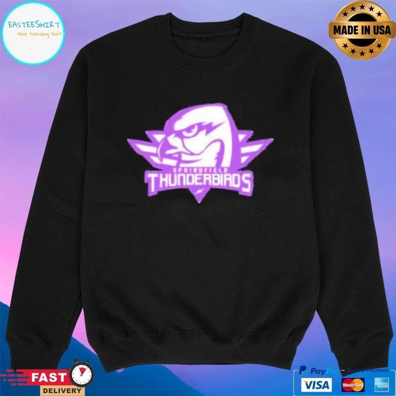 Springfield Thunderbirds Ahl Against Cancer 2025 T-shirts