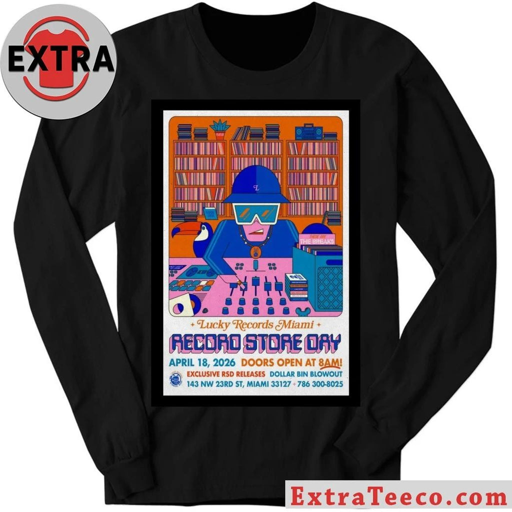 Lucky Records Miami Record 2026 Poster Shirt – Perfect Gift for Men & Women