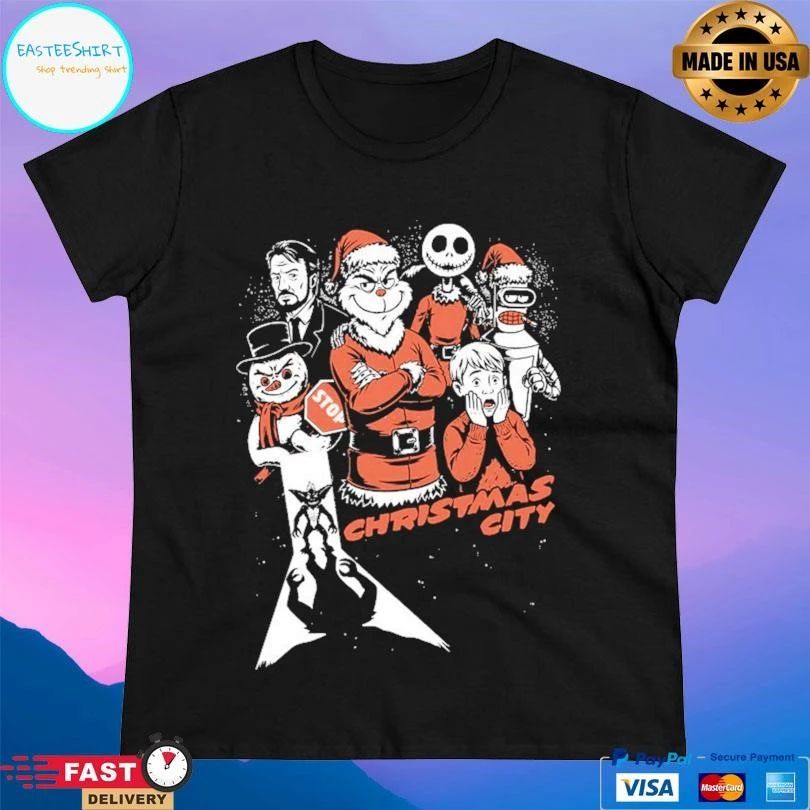 Christmas City Movie Poster 2025 T-shirts