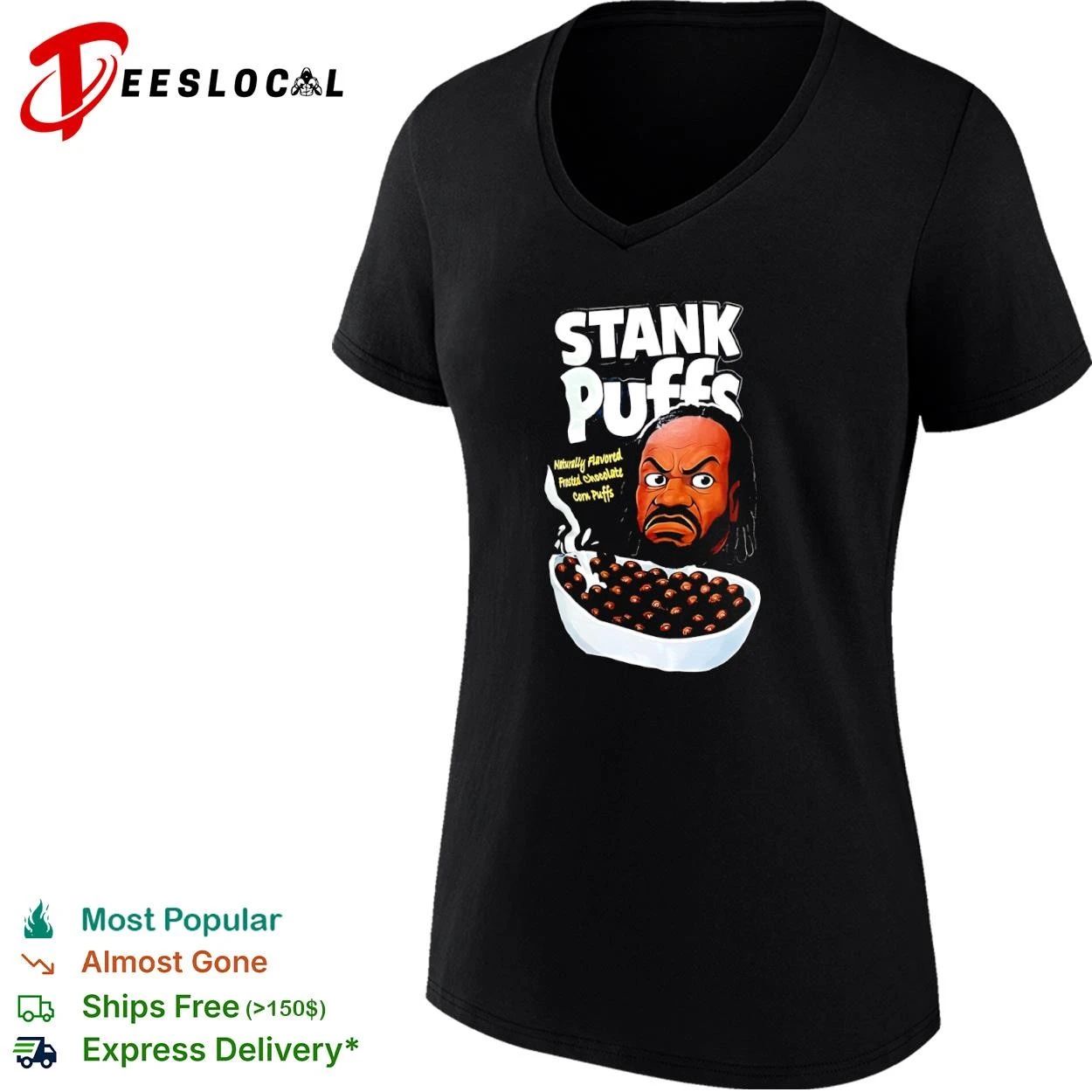 Stank Puffs Naturally Flavored Frosted Chocolate Corn Puffs T-shirt