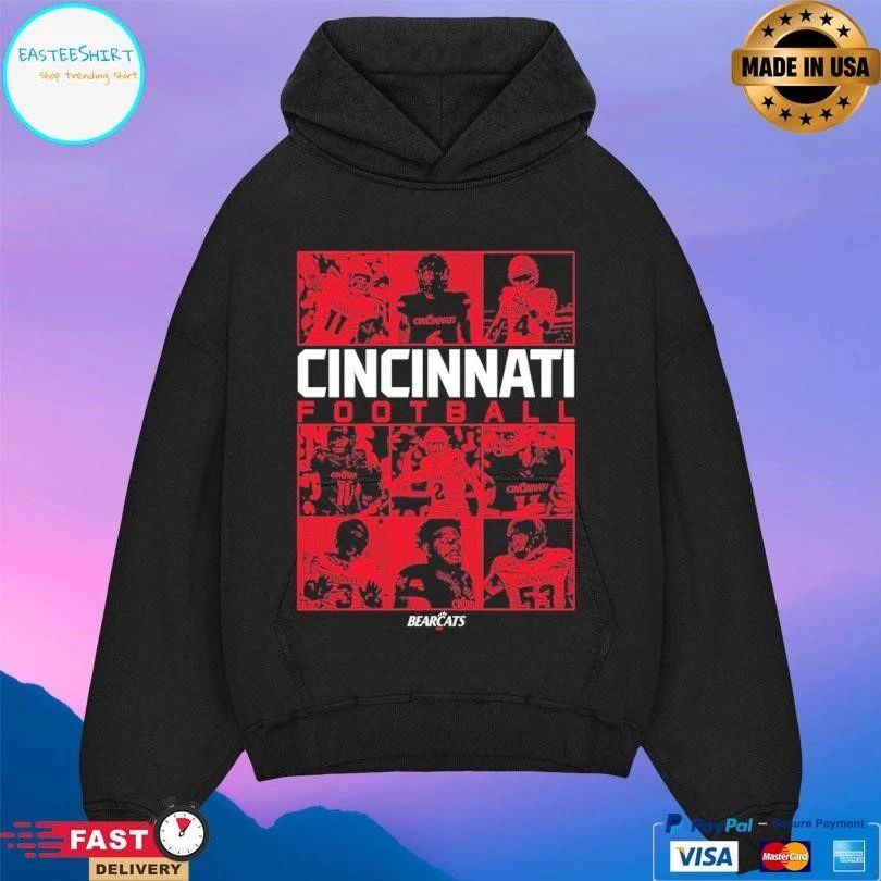 Cincinnati Bearcats Football Playmakers 2025 NIL T-shirts