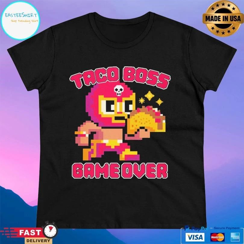 Taco Boss Game Over T-shirts